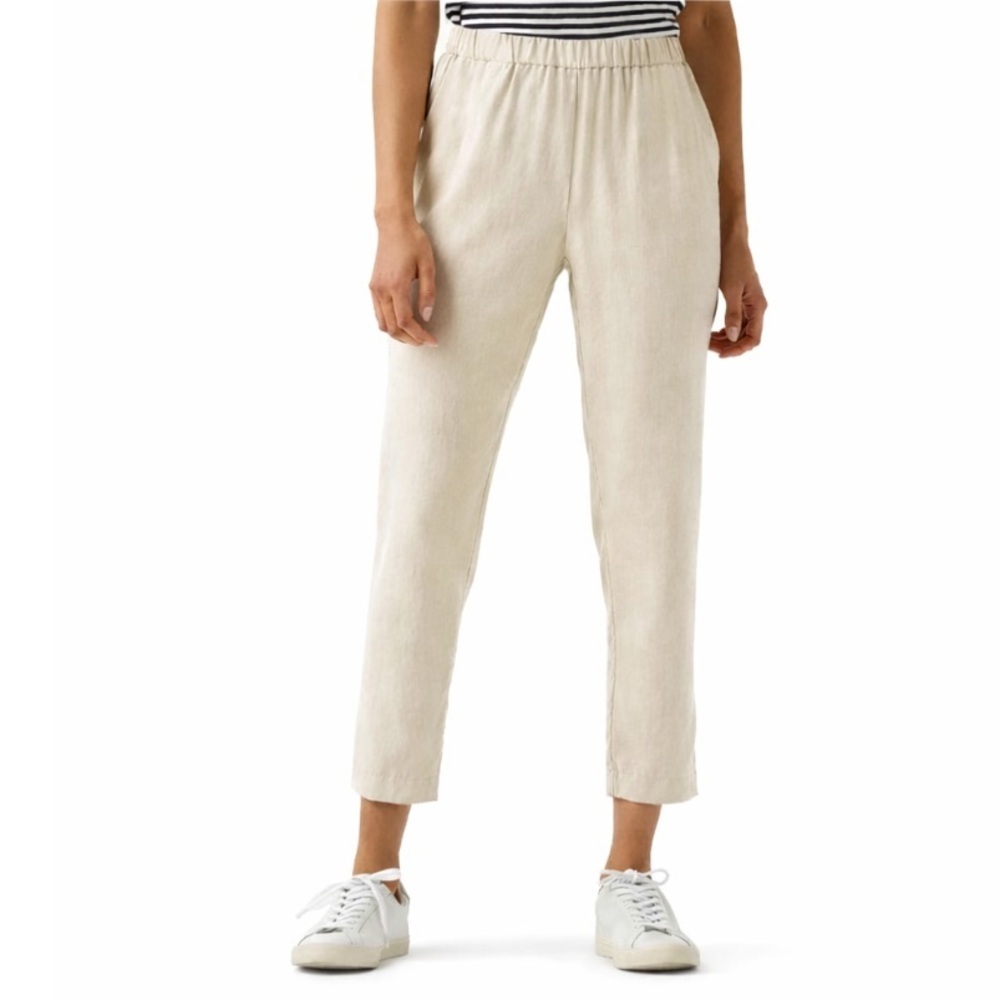 RARE! VETTA “Tapered Pant” In Natural Size Medium New With Tags!